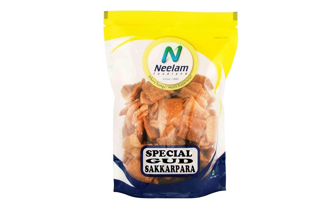 Neelam Foodland Special Gud Sakkarpara    Pack  200 grams